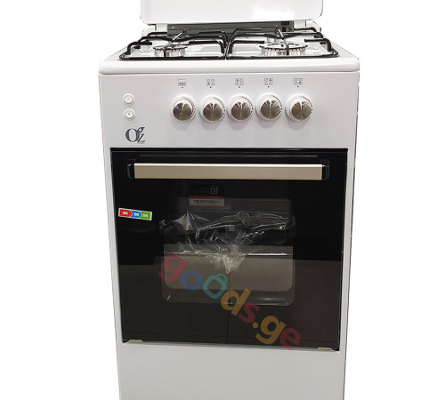 გაზის ქურა OZ OG 5040 W OVEN GAS