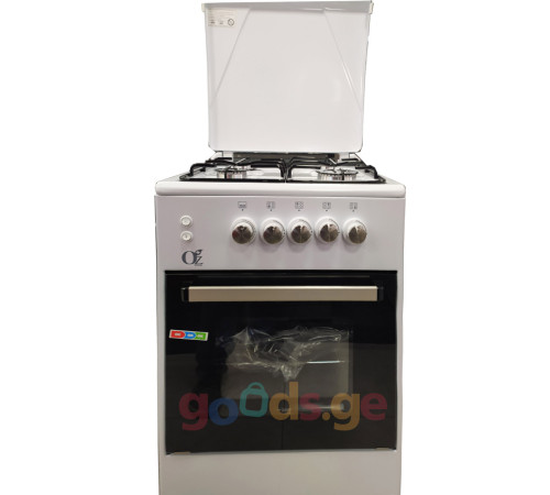 გაზის ქურა OZ OG 5040 W OVEN GAS