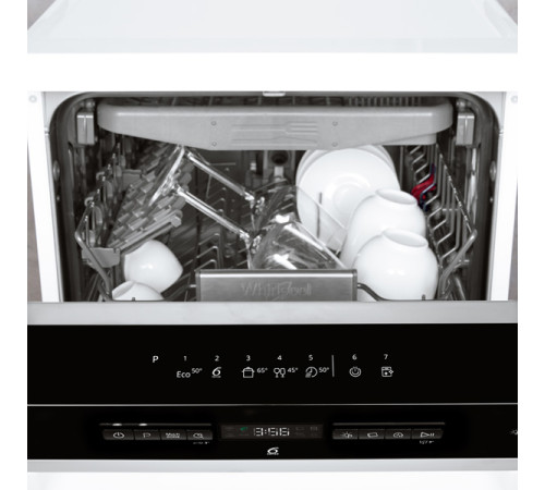 ჭურჭლის სარეცხი მანქანა WHIRLPOOL WSFO 3O23 PF