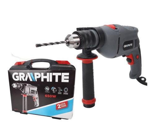 დარტყმითი დრელი GRAPHITE 58G716 650W
