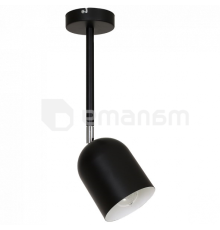 ჭაღი Luminex Bevin black 5551 1xE27/60W