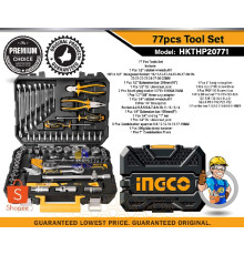 ხელსაწყოების ნაკრები INGCO HKTHP20771 (77ცალი)