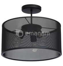 ჭაღი Luminex Felix 8174 3x60W E27 შავი