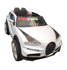 საბავშვო ელექტრო მანქანა BUGATTI POLICE D2020