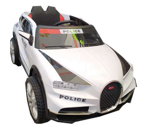 საბავშვო ელექტრო მანქანა BUGATTI POLICE D2020