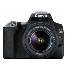 ციფრული კამერა Canon EOS 250D Black + Lens EF-S 18-55 DC III