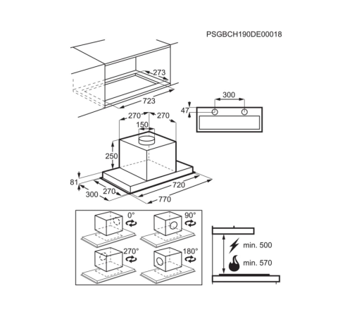 გამწოვი AEG DGE5861HM