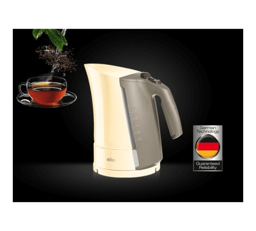 ელექტრო ჩაიდანი BRAUN WK300 CREAM