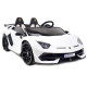 საბავშვო ელექტრო მანქანა LAMBORGINI AVENTADOR SX2028 WHITE