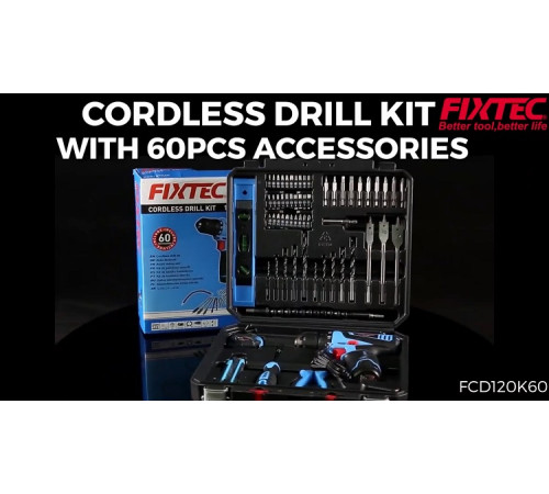 ხელსაწყოების ნაკრები FIXTEC FCD120K60