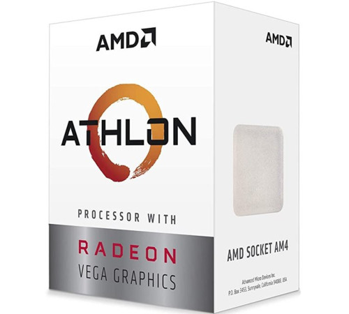 პროცესორი AMD Athlon 3000G (4MB Cache, 3.5GHz) - Box