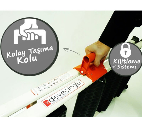 გასაშლელი კიბე DEVENCIOGLU HARBINGER MM055 4+1