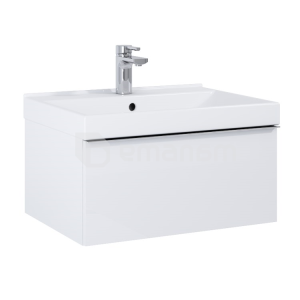 კარადა ჩამოსაკიდი ხელსაბანისთვის Elita LOOK 60 1DR თეთრი მქრქალი