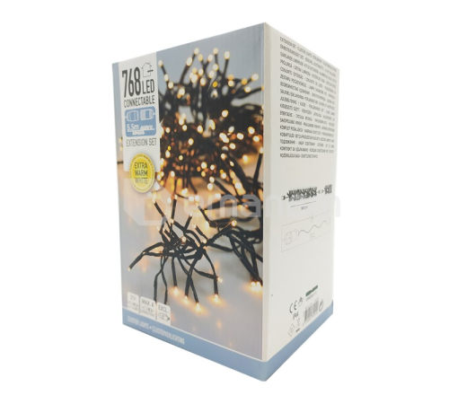 გირლანდა საახალწლო CONNECT CLUSTER AX8439960 768 თეთრი led ნათურა