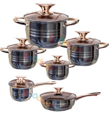 ქვაბების ნაკრები KAISERHOFF KH8196