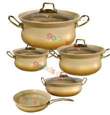 ქვაბების ნაკრები OMS 3045 BEIGE