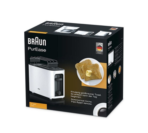 ტოსტერი BRAUN PurEase HT3010WH