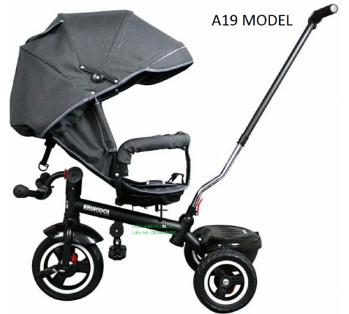 საბავშვო ველოეტლი KIWICOOL A19 GREY