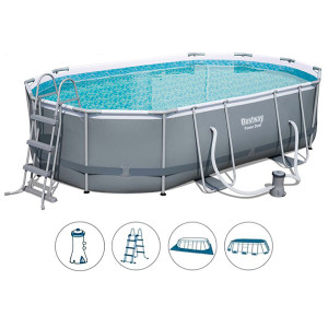 კარკასული აუზი BESWAY 56448  (488x305x107სმ)