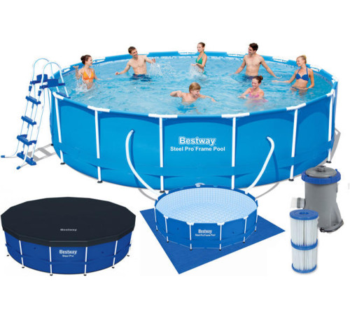 კარკასული აუზი BESTWAY 56488 (457x107სმ)