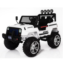 ელექტრო მანქანა JEEP WRANGLER S2388 WHITE