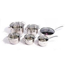 ჭურჭლის ნაკრები HOFFNER  4777 12 PCS 