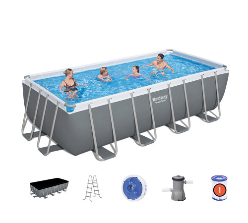 კარკასული აუზი BESTWAY 56670 (488x244x122სმ)