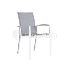 სკამი Sultan Textile Dining Chair white