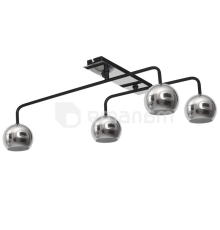 ჭაღი Luminex Amigo 7160 4x8W GU10 შავი/ქრომი