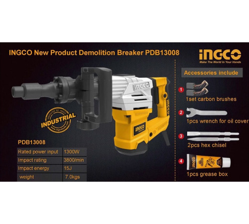 პერფერატორი INGCO PDB13008