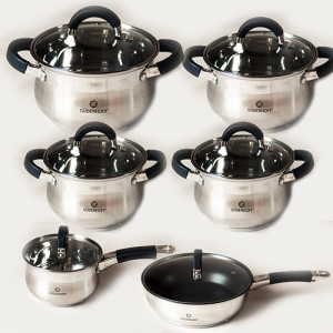 ქვაბების ნაკრები GUDENHOFF GH-8205 B