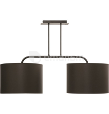 ჭაღი NOWODVORSKI ALICE brown II zwis M 3474 E27 2x MAX 100W