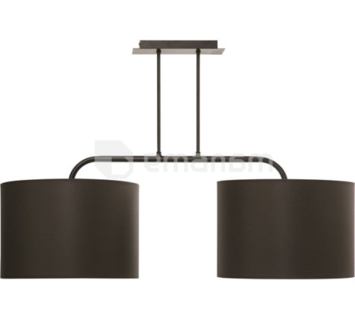 ჭაღი NOWODVORSKI ALICE brown II zwis M 3474 E27 2x MAX 100W