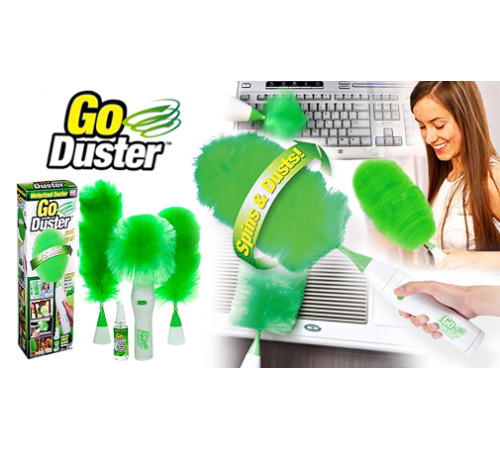 მტვრის საწმენდი ელექტრო ცოცხი GO DUSTER