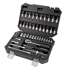 ნაკრები ბიტების და თავაკების TOPMASTER 339105 1/4