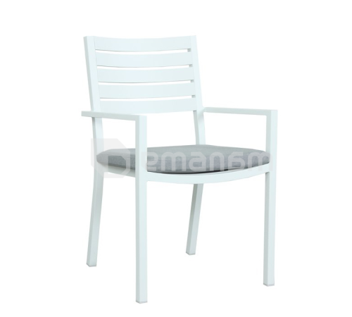 სკამი Mayfair Dining Chair With Cushion matte white