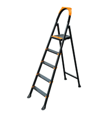გასაშლელი კიბე LEO 4+1 METAL STEP LADDER