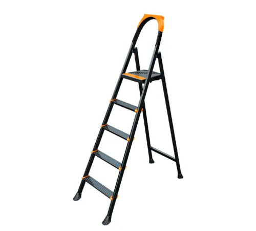 გასაშლელი კიბე LEO 4+1 METAL STEP LADDER