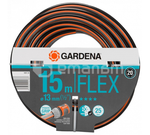 შლანგი Gardena Comfort Flex 18031-20 1/2" 15 მ