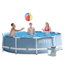 კარკასული აუზი INTEX 28712 (366x76სმ+ფილტრი)