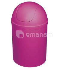 ნაგვის ურნა Bisk pink 5 ლ