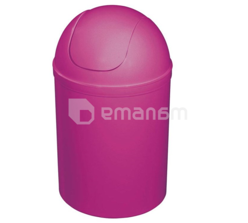 ნაგვის ურნა Bisk pink 5 ლ