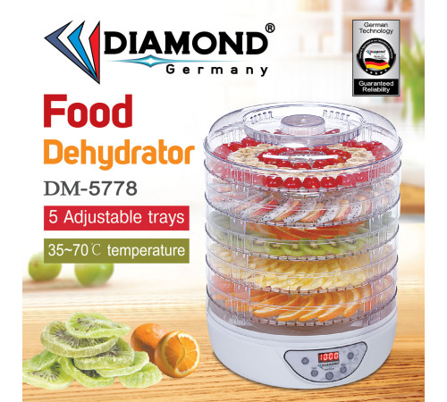 ხილის საშრობი DIAMOND DM-5778