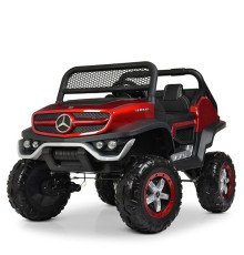 საბავშვო ელექტრო მანქანა MERCEDES UNIMOG MINI 2046 RED