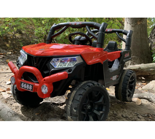საბავშვო ელექტრო მანქანა BUGGY 6688 RED
