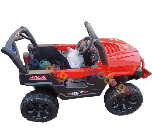 საბავშვო ელექტრო მანქანა BUGGY 6688 RED