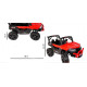 საბავშვო ელექტრო მანქანა BUGGY 6688 RED