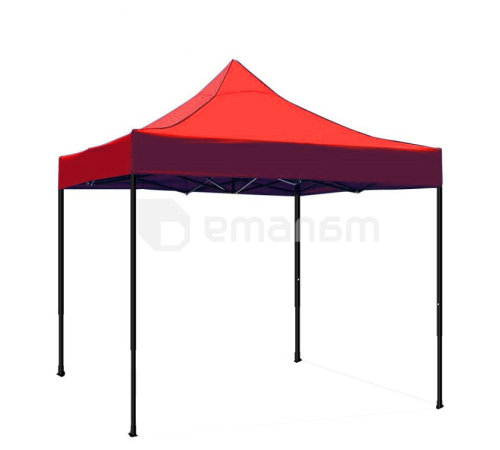 ტენტი 3x3 მ წითელი