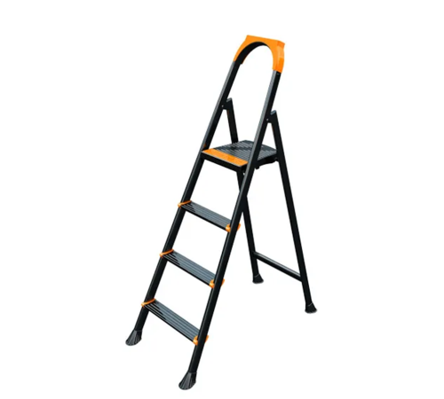 გასაშლელი კიბე LEO 3+1 METAL STEP LADDER