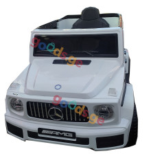 საბავშვო ელექტრო მანქანა MERCEDES BENZ D2001 WHITE